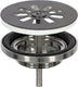 Differnz afvoerplug gun metal â€“ afvoerstop voor wastafel â€“ ã˜ 64 mm â€“ 6m schroef