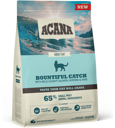 Acana cat bountiful catch zalm haring heek - kattenvoer - 1.8 kg