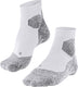Falke ru trail hardloopsokken anti blaren, lichte padding functioneel garen sportsokken dames wit - maat 41-42