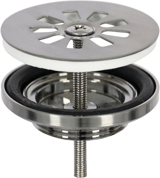 Differnz afvoerplug - mat chroom