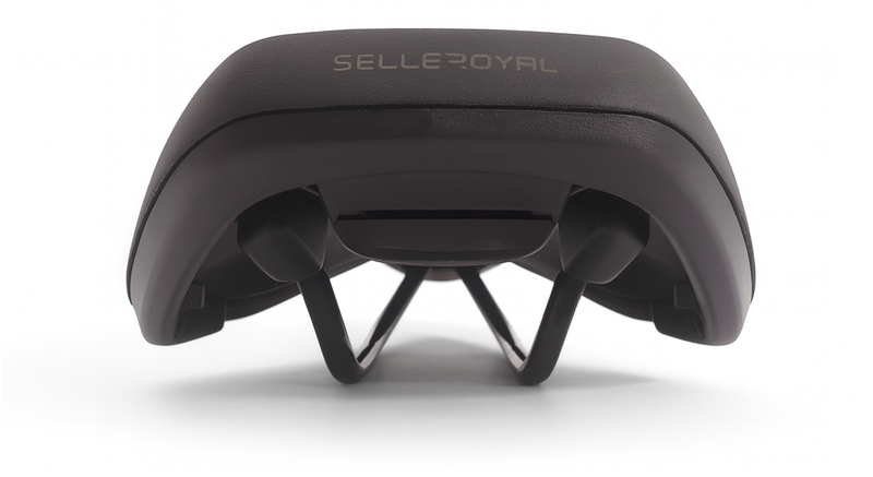 Load image into Gallery viewer, Selleroyal fietszadel selle royal vivo athletic - zwart (werkplaatsverpakking)
