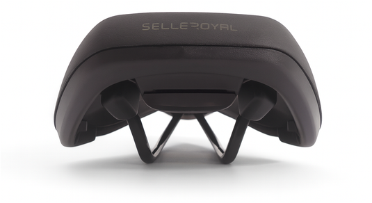 Selleroyal fietszadel selle royal vivo athletic - zwart (werkplaatsverpakking)