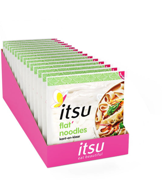Itsu flat noodles kant-en-klaar 15 x 150 gram