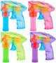 Eddy toys bellenpistool met licht en geluid – inclusief bellenvloeistof - assorti