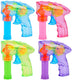 Eddy toys bellenpistool met licht en geluid – inclusief bellenvloeistof - assorti