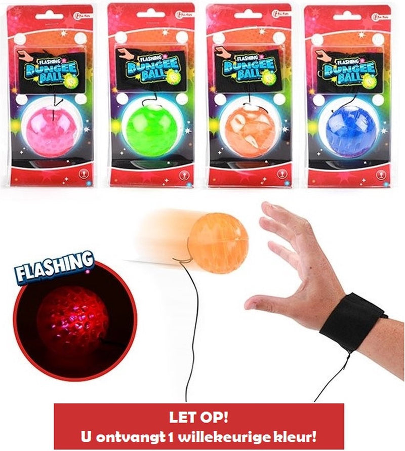 Load image into Gallery viewer, Toi-toys bungeebal met licht en polsband
