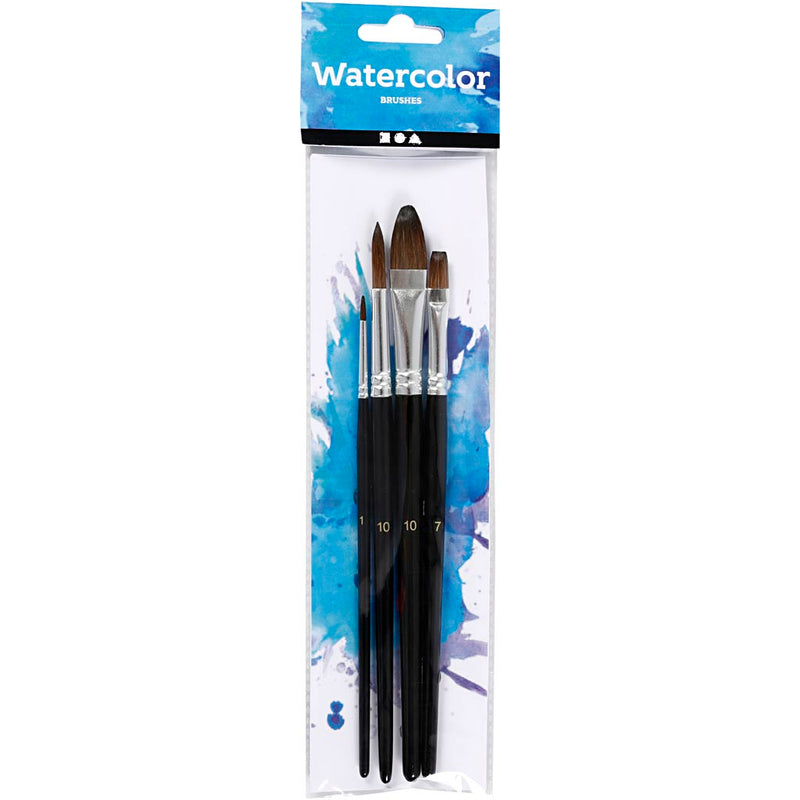 Load image into Gallery viewer, Creativ company aquarelpenselen - 4st.
