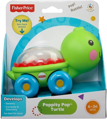 Fisher-price mattel fisher price poppity pop dieren - schildpad