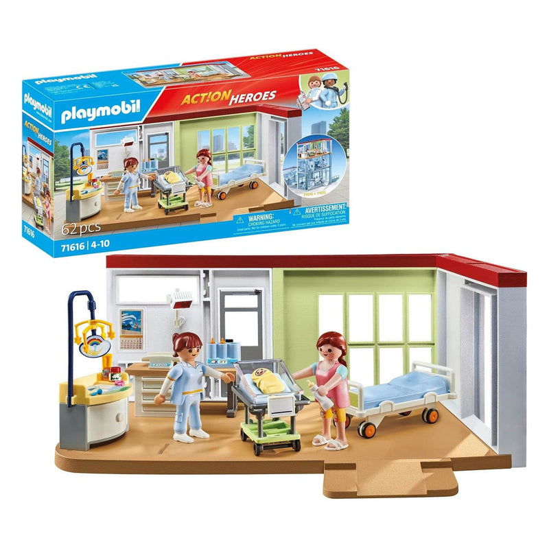 Load image into Gallery viewer, Playmobil action heroes kraamafdeling - 71617
