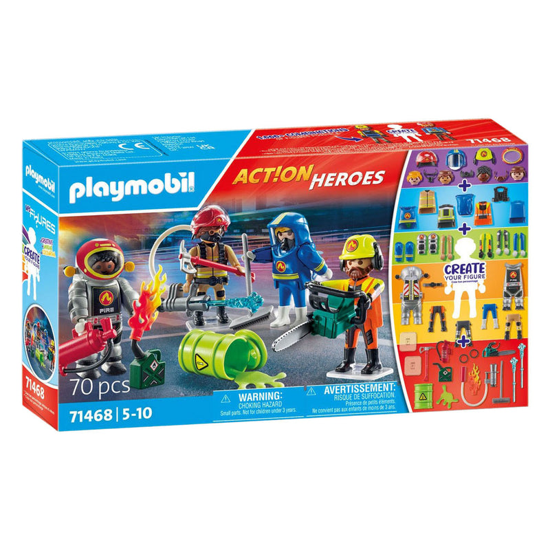 Load image into Gallery viewer, Playmobil action heroes my figures brandweer - 71469
