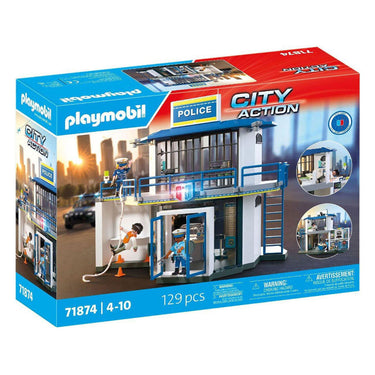 Playmobil city action politiebureau met onderzoeksruimte - 71875