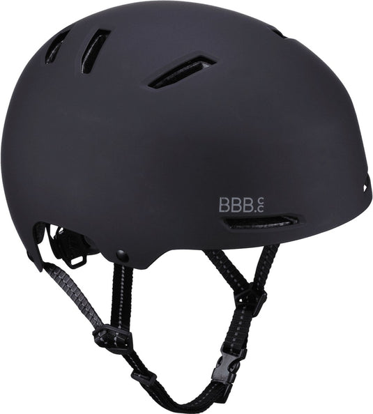 Bbb cycling wave kinderhelm fiets - 3 tot 7 jaar - lichtgewicht - verstelbaar - wasbare padding - fietshelm meisjes en jongens - fietshelm kinderen - mat zwart - small: 51-55 cm - bhe-150