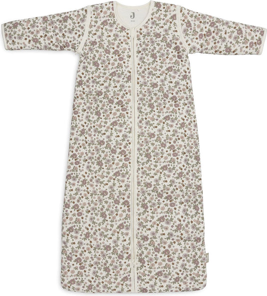 Jollein baby slaapzak winter met afritsbare mouw 70cm retro flowers - winterslaapzak