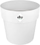 Elho b.for original rond 14 - bloempot voor binnen - 100% gerecycled plastic - ø 13.7 x h 12.5 cm - wit