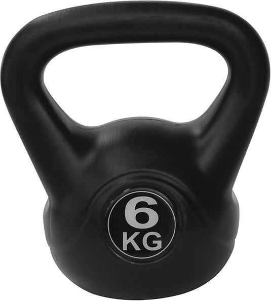 Tunturi pvc kettle bell - kettlebell - 6 kg - incl. gratis fitness app