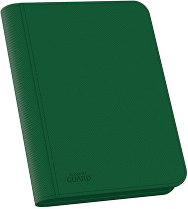 Ultimate guard zipfolio 160 8-pocket xenoskin - green