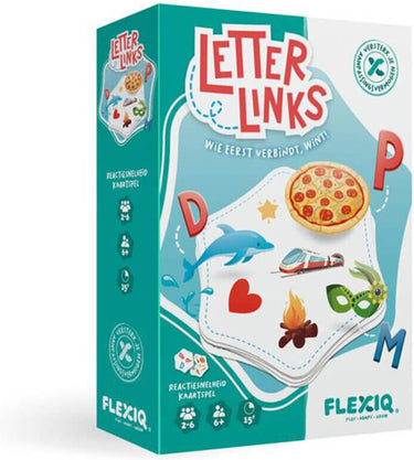 Flexiq letter links - nederlandstalig kaartspel