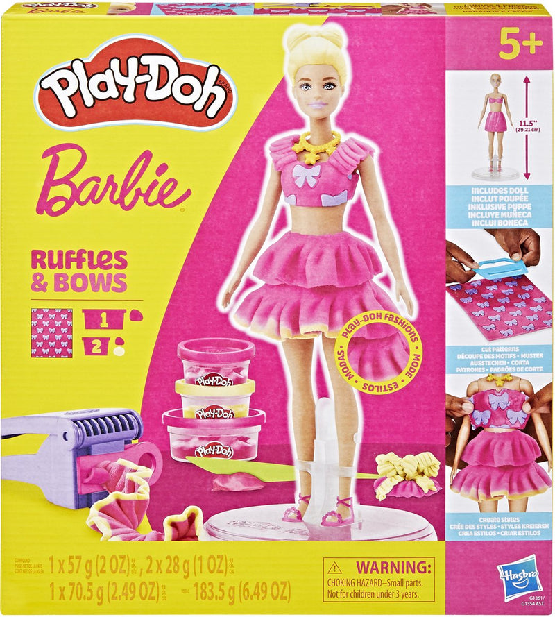 Load image into Gallery viewer, Play-doh barbie ruches en strikken - boetseerklei

