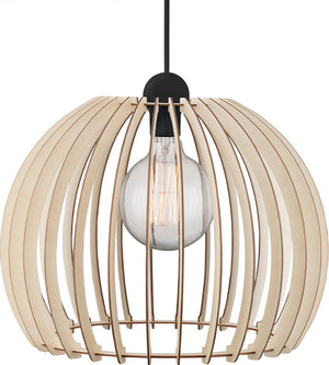 Nordlux chino 40-hanglamp-e27-blank hout