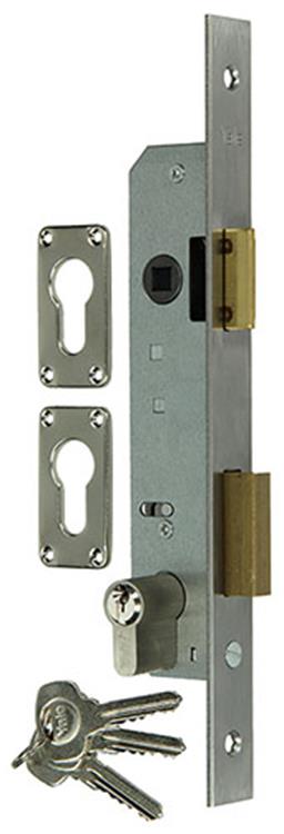 Load image into Gallery viewer, Yale 1019038 - 1 smaldeurslot + cilin. select rm2652 23mm | 3 stuks
