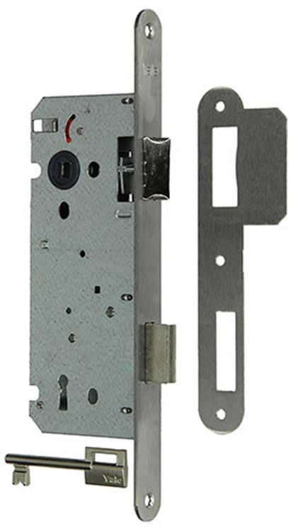 Load image into Gallery viewer, Yale 1019044 - 1 dubbel insteekslot l r inox a1353-27 50mm | 3 stuks
