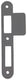 Yale 1019057 - 1 vlakke sluitplaat ser.56 l r | 5 stuks