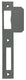 Yale 1019082 - 1 vlakke sluitplaat serie 57 08 rechts | 3 stuks