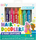 Ooly - hair doodlers - hair crayons - 6 gekleurde haarkrijtjes - makkelijk uitwasbaar