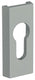 Yale 1019119 - 1 beveiliging profielcil.pz 9mm alu-wit | 2 stuks