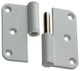 Yale 1019141 - 3 paumellen alu wit afger.hoekrechts 80x80mm | 5 stuks