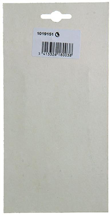 Yale 1019151 - 3 briketten ijzer 1 geplooid blad 2 1 2 inch | 5 stuks