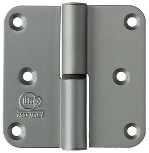 Yale 1019154 - 3 paumellen alu natuur afger. hoek links 80x80mm | 5 stuks