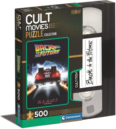Clementoni - puzzel - 500 stukjes - cult movies - back to the future - puzzel voor volwassenen