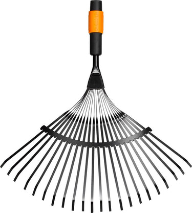 Fiskars quikfit™ bladhark opzetstuk - tuinhark met 20 tanden - stevige bladhark