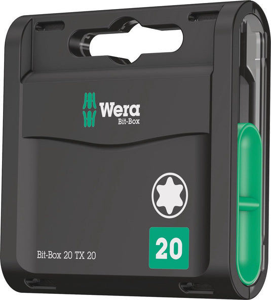 Wera 05057770001 bit-box 20 tx 20-delige bitset - torx - t20