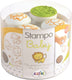 Aladine stampo stempel baby set jungle dieren 4 stuks