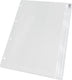Esselte leitz premium showtas a4 pvc - met schuifsluiting - accessoiremap - 4-gaats - 25 stuks - transparant
