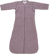 Lodger hopper - babyslaapzak met afritsbare mouwen - paars - 80cm - 2.4 tog - autostoel - slaapzak baby winter