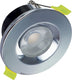 Integral led - inbouwspot - 8 watt - 3000k - 800 lumen - 55° lichthoek - dimbaar - ip65 - chrome