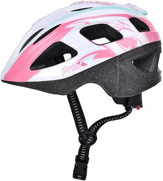 Prox kinderfietshelm - fietshelm voor kinderen - roze - kinderhelm 48 53cm - small