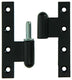 Yale 1019163 - 3 zware paumellen zwart geplast.links 110x80mm | 2 stuks
