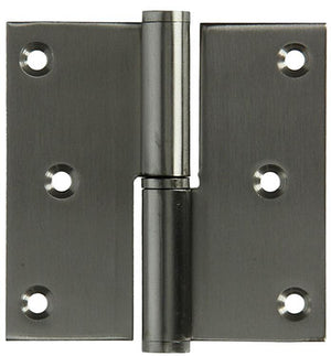 Yale 1019167 - 1 roestvrij stalen paumel rechts met rechte hoek 80 x 82 | 5 stuks