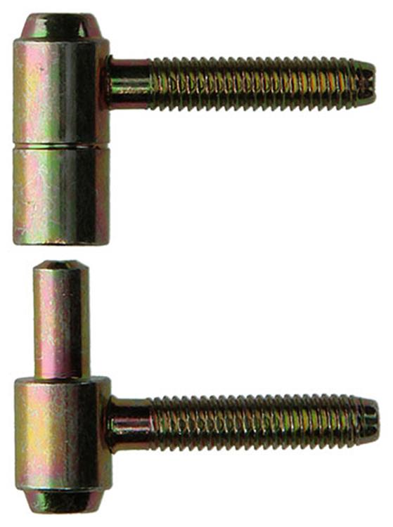 Afbeelding laden in galerijviewer, Mack 1019176 - 2 raaminboorpaumellen gebichromateerd 13x48mm | 5 stuks
