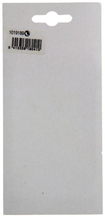Yale 1019189 - profielgrendel met sluitbeugel, wit 80mm | 5 stuks