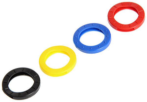 Yale 1019210 - 4 sleutelkenringen plast.vr vkt sleutels | 10 stuks