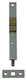 Yale 1019212 - 2 buisschuiven verzinkt 11x13mm 100mm | 2 stuks