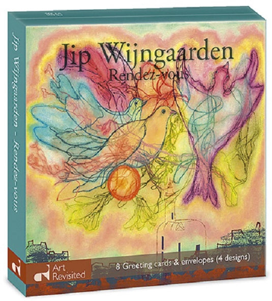 Art revisited kaartenmapje jip wijngaarden - rendez-vous