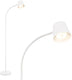 B.k.licht briloner cielo - oplaadbare vloerlamp - dimbaar - led staande lamp - snoerloze - usb-c - 126,5 x 21 cm - wit