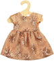 Heless poppenjurk glitterjurk rosegoud 28-35 cm poppen kleding. m