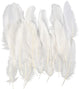 Creativ company cc ganzenveren 15 cm wit 70 stuks
